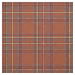Tissu Rouille du cru 4/sarcelle d'hiver/Aqua/plaid de
