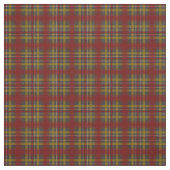 Tissu Rouille rouge, gris et or Plaid automne (Échantillon)