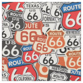 Tissu Route 66 (Échantillon)