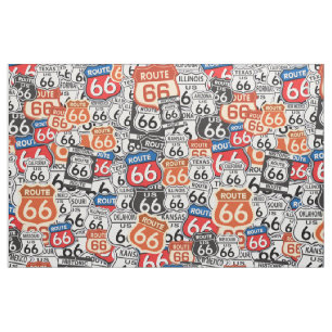 Tissu Route 66