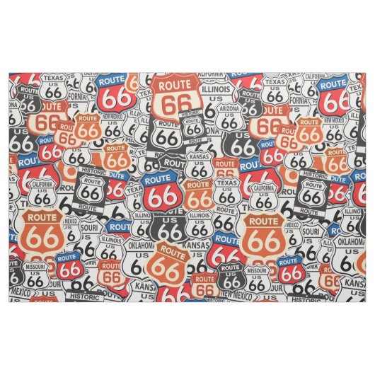 Tissu Route 66 (Fat Quarter)