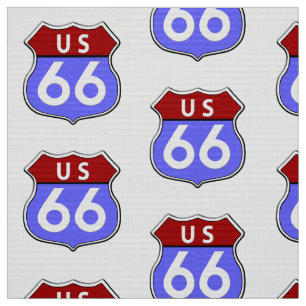 Tissu Route 66 légendaire
