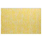Tissu Route de briques - Jaune et transparent (Fat Quarter)