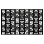 Tissu Route historique 66 Noir (Fat Quarter)