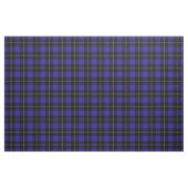 Tissu Royal Blue Black Plaid (Yard)