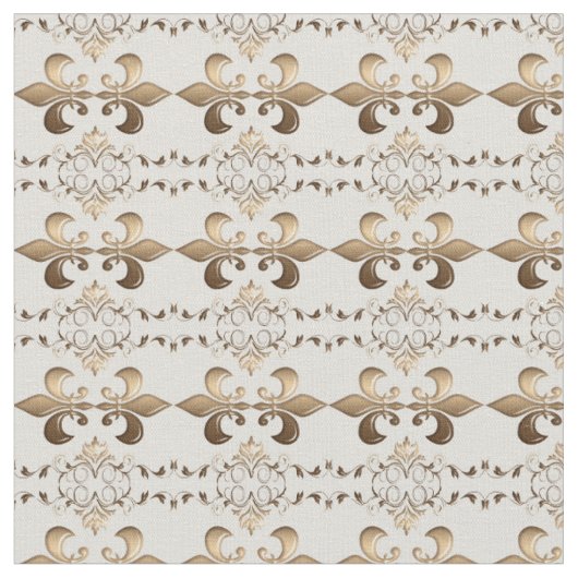Tissu Royal, Fleur de Lis motif (Fermer)