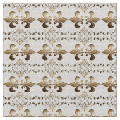 Tissu Royal, motif de Fleur de Lis (Fermer)