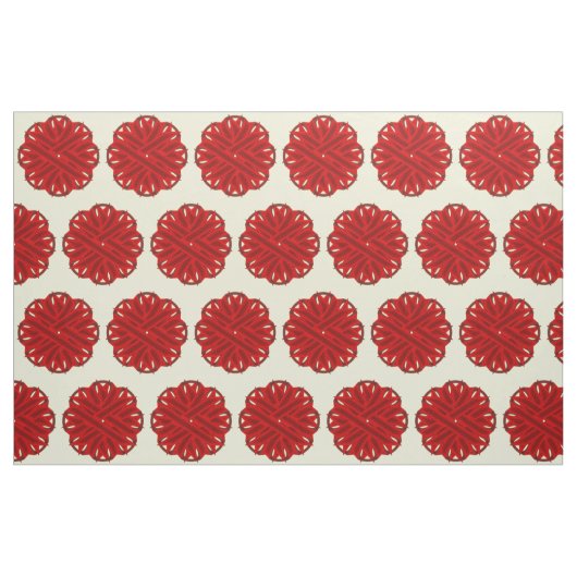 Tissu Ruban à fleurs de Bourgogne (Fat Quarter)