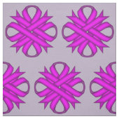 Tissu Ruban Clover violet (Échantillon)