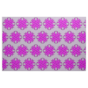 Tissu Ruban Clover violet