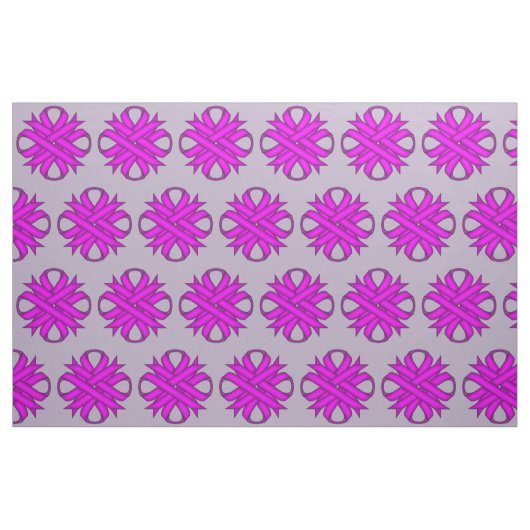 Tissu Ruban Clover violet (Fat Quarter)