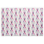 Tissu Ruban de conscience de cancer de la thyroïde (Fat Quarter)