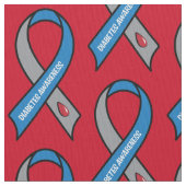 Tissu Ruban de conscience de diabète (fermé)