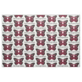Tissu Ruban de conscience de papillon d'anévrisme (Fat Quarter)