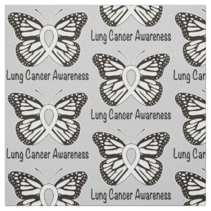 Tissu Ruban de conscience de papillon de cancer de