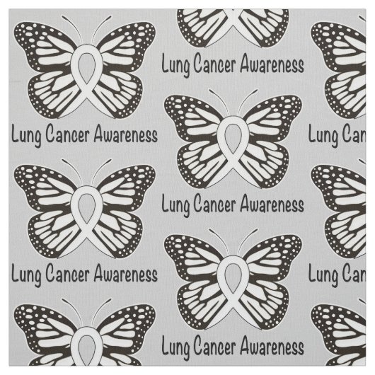 Tissu Ruban de conscience de papillon de cancer de (Échantillon)