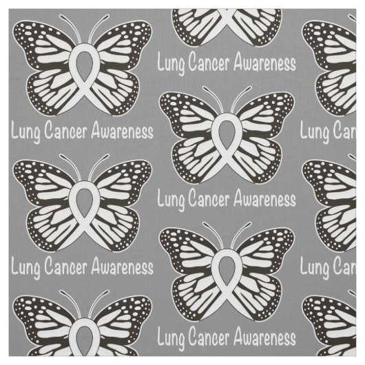 Tissu Ruban de conscience de papillon de cancer de (Échantillon)