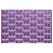 Tissu Ruban de conscience de papillon de fibromyalgie (Fat Quarter)
