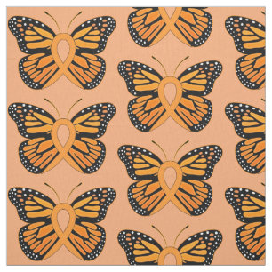 Tissu Ruban de conscience de papillon de sclérose en