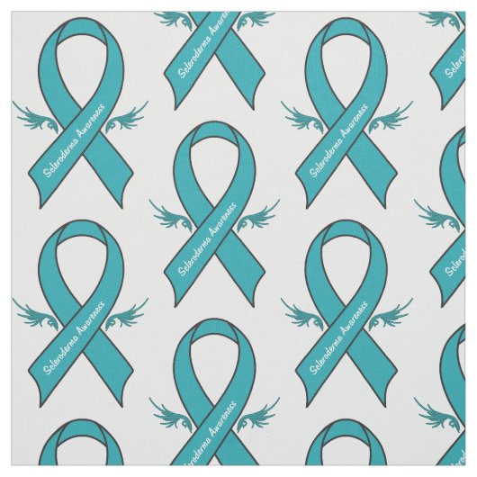 Tissu Ruban de conscience de sclérodermie avec des ailes (Échantillon)