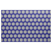 Tissu Ruban de fleurs grises par Kenneth Yoncich (Yard)