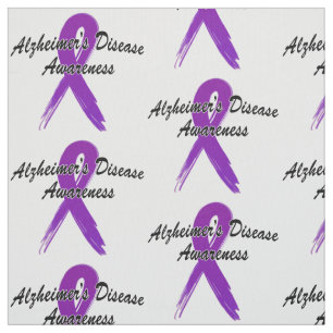 Tissu Ruban de maladie d'Alzheimer d'espoir