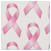 Tissu Ruban rose - conscience de cancer du sein (Fermer)