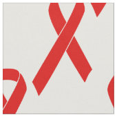 Tissu Ruban rouge de conscience + votre message (Fermer)