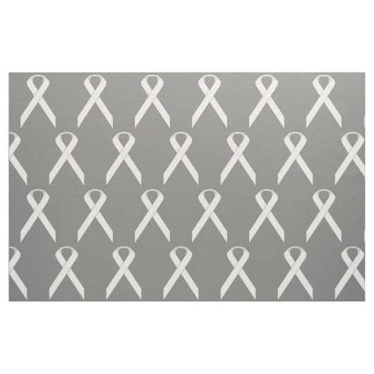 Tissu Ruban standard blanc (Fat Quarter)