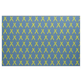 Tissu Ruban standard jaune par Kenneth Yoncich (Yard)