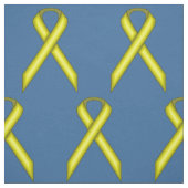 Tissu Ruban standard jaune par Kenneth Yoncich (Échantillon)