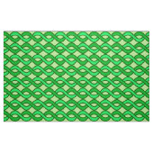 Tissu Rubans modernes du milieu du siècle, tons verts (Fat Quarter)