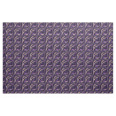 Tissu Rubans violets / bleus / Brown (Yard)
