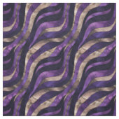 Tissu Rubans violets / bleus / Brown (Échantillon)