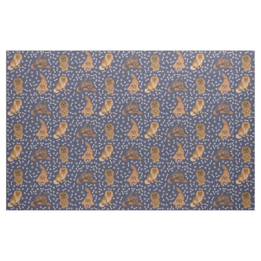 Tissu Ruby Cavalier King Charles Spaniel Fabric (Fat Quarter)