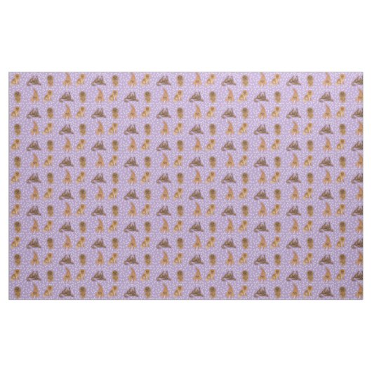 Tissu Ruby Cavalier King Charles Spaniel Fabric (Yard)