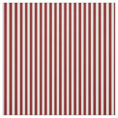 Tissu Ruby Red & White Stripes (Échantillon)