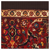 Tissu Rug perse rouge de Mashhad (Fermer)