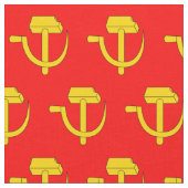 Tissu Russie URSS| Drapeau rouge de l'Union soviétique|  (Fermer)