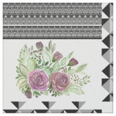 Tissu Rustic, patchwork, rose (fermé)