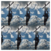 Tissu Rusty the Lineman Fabric (Échantillon)