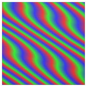 Tissu RVB lumineux (Échantillon)