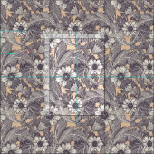 Tissu sable d'acanthus (Carreau)
