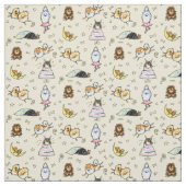 Tissu Sable Poméranien Joueur (Échantillon)