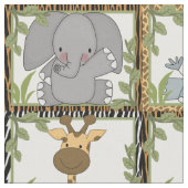 Tissu Safari Animaux (Fermer)