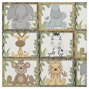 Tissu Safari Animaux