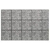 Tissu Safari noir Zebra (Fat Quarter)