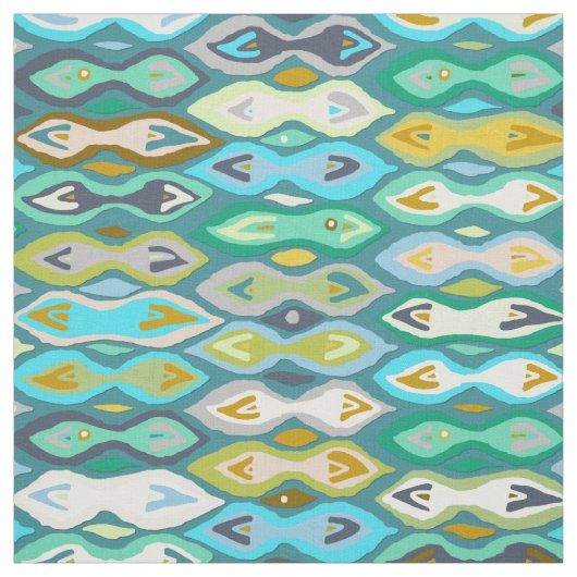 Tissu Sagar ikat (Échantillon)