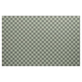 Tissu Sage Dark Green Checker Checkerboard Checkered (Fat Quarter)
