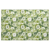 Tissu Sage Green Floral finlandais (Fat Quarter)